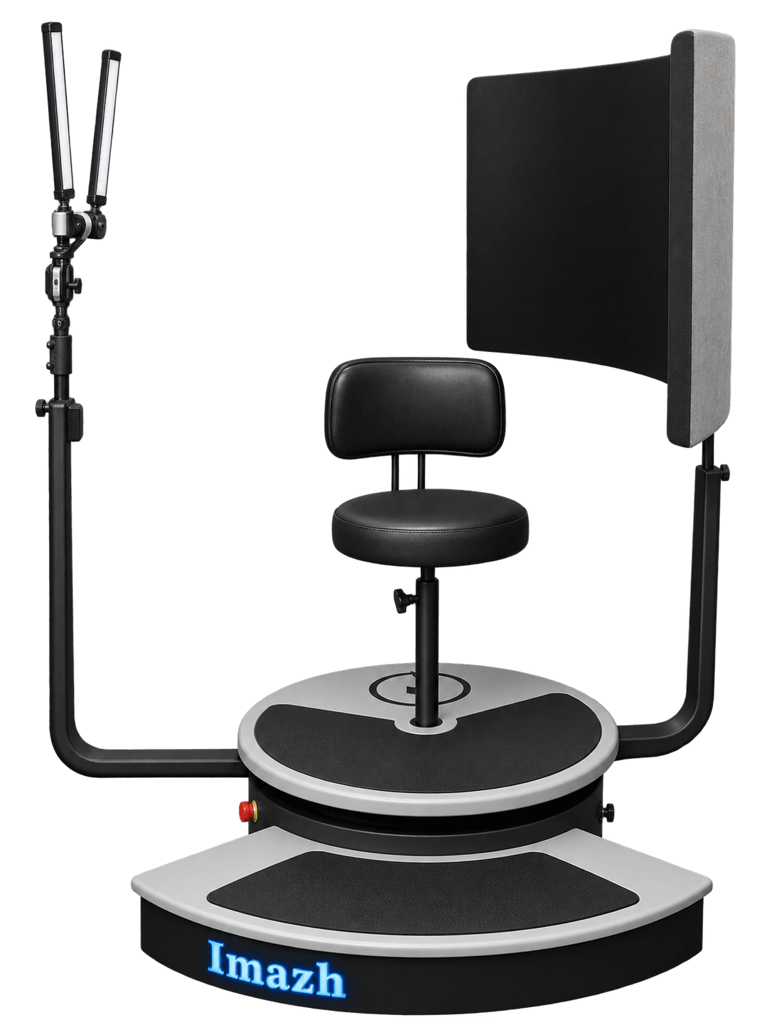 Imazh Prime medical imaging chair with camera arm and background